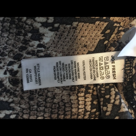 Top Snake skin pattern 1X NEW - Picture 4 of 4